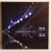 Картина с LED подсветкой: мост в огнях ночи, выполненная на холсте